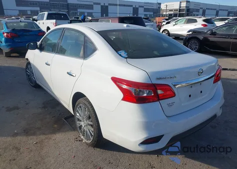 2017 Nissan Sentra Sv z USA, uszkodzony, nr VIN 3N1AB7AP2HY317835